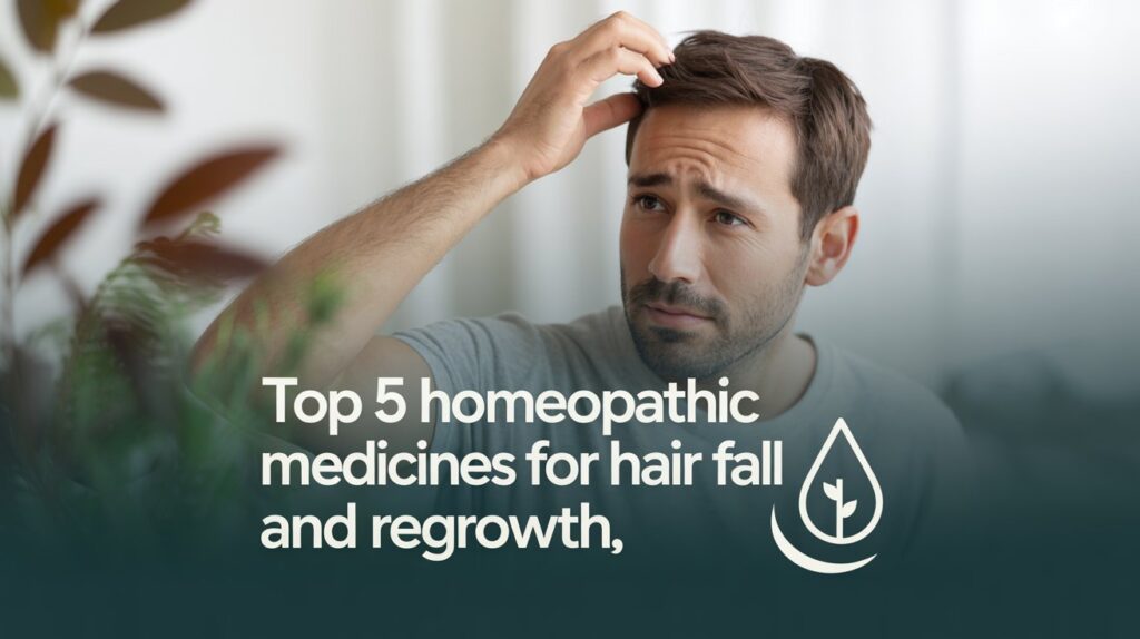 Homoeopathic medicine for hair growth
